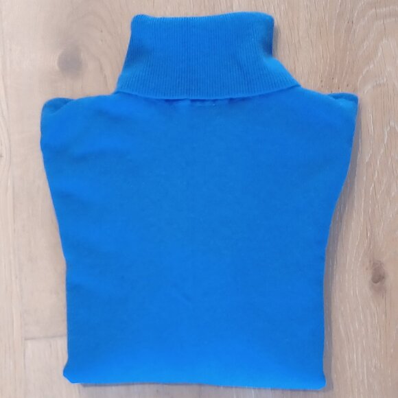 Cashmere royal blue sweater M Lord&Taylor - Picture 1 of 5